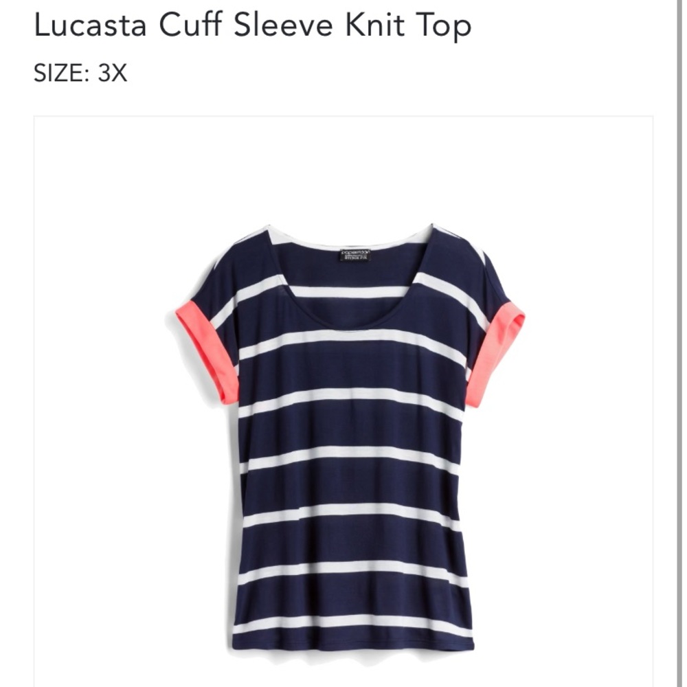Papermoon. Cuff sleeve knot top